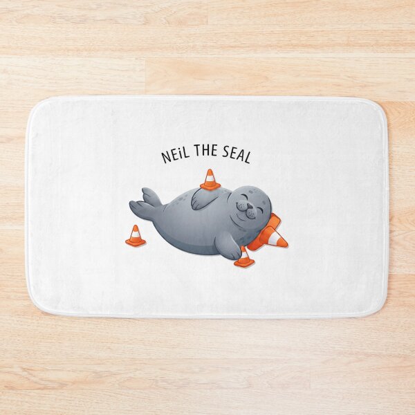 Item preview, Cute Neil The Seal designed and sold by mathydapeci.