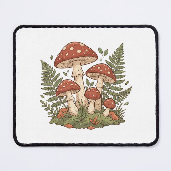 Item preview, Mushroom Cottagecore Sticker designed and sold by LuxePrint Society.