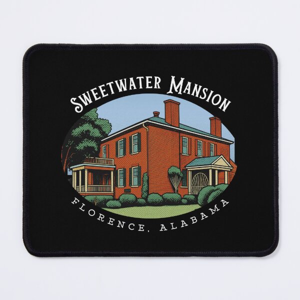 Item preview, Sweetwater Mansion (Florence, Alabama) Hero Graphic designed and sold by GhostlyWorld.