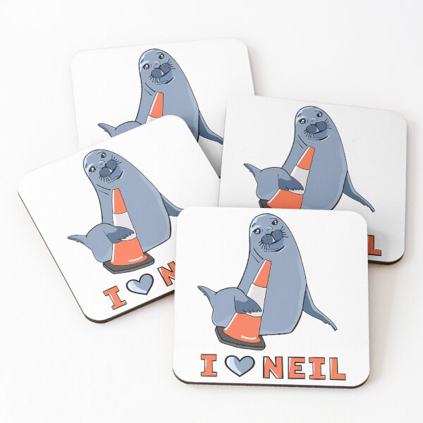 Item preview, I Love Neil The Seal designed and sold by mathydapeci.
