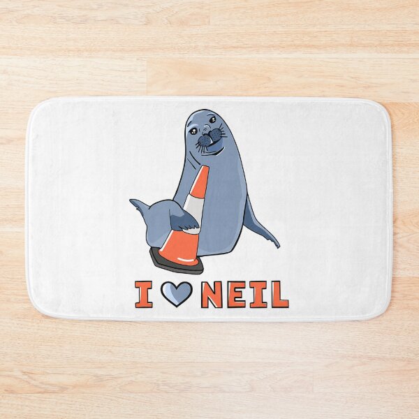 Item preview, I Love Neil The Seal designed and sold by mathydapeci.