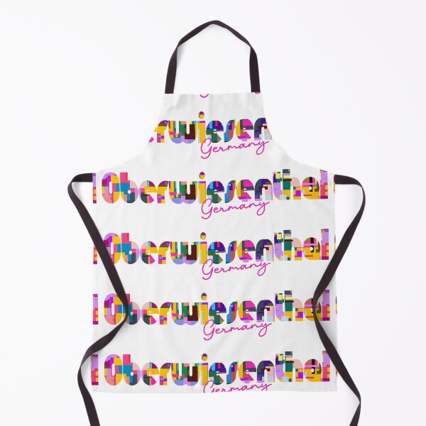 Item preview, Oberwiesenthal, Germany, Vibrant Abstract City Typography Art designed and sold by Wanderful-roads.