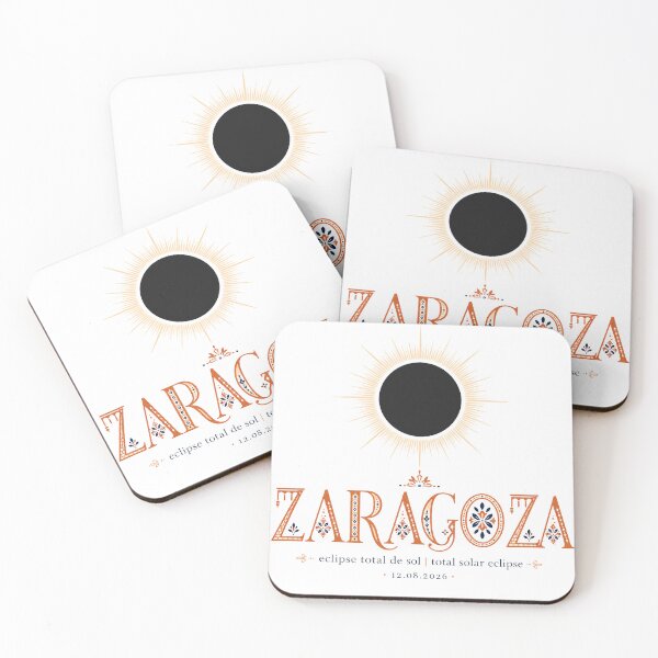 Item preview, Zaragoza Total Solar Eclipse 2026 designed and sold by Beyond Destinations.