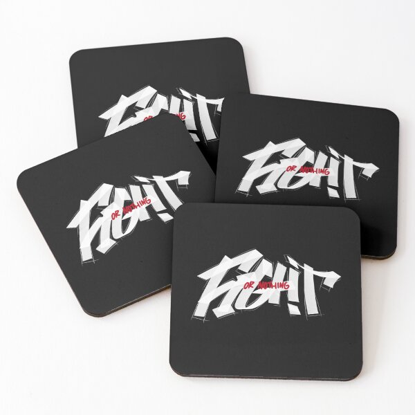Item preview, Fight Or Nothing Graffiti Quote designed and sold by suharshaka.