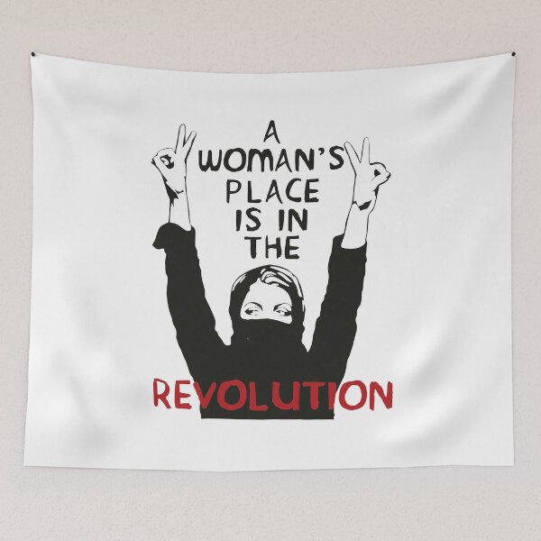 Artikelvorschau, Der Platz der Frau ist in der Revolution. Feministischer Widerstand. Protest. Sozialistisch. entworfen und verkauft von ArgusArtcraft.