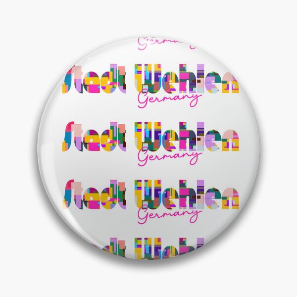 Item preview, Stadt Wehlen, Germany, Vibrant Abstract City Typography Art designed and sold by Wanderful-roads.