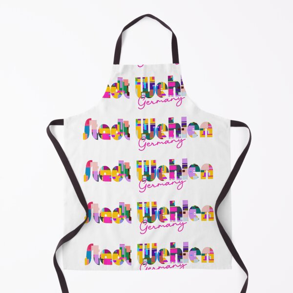 Item preview, Stadt Wehlen, Germany, Vibrant Abstract City Typography Art designed and sold by Wanderful-roads.