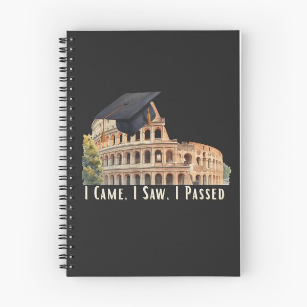 Item preview, I Came, I Saw, I Passed - Cute Pun designed and sold by TeeHee Puns.