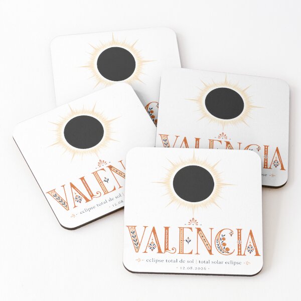 Item preview, Valencia Total Solar Eclipse 2026 designed and sold by Beyond Destinations.