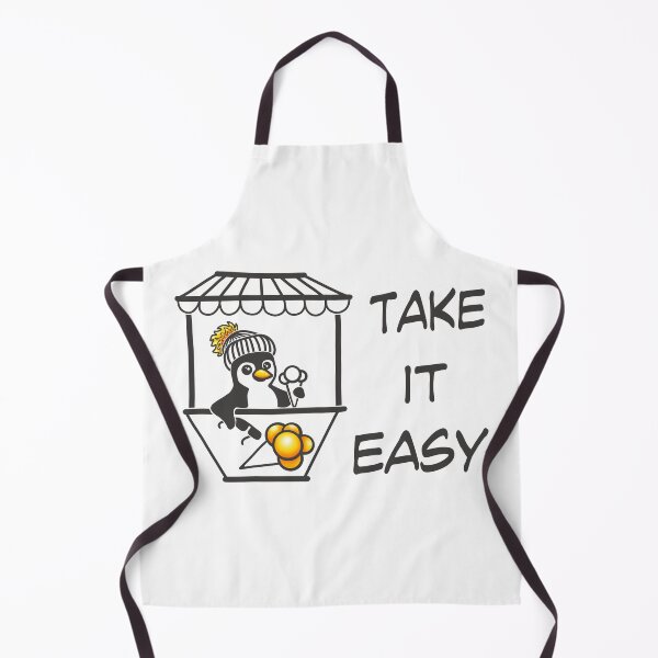 Item preview, Take It Easy Penguin | Minimalist Line Art Gift designed and sold by Samaya-.