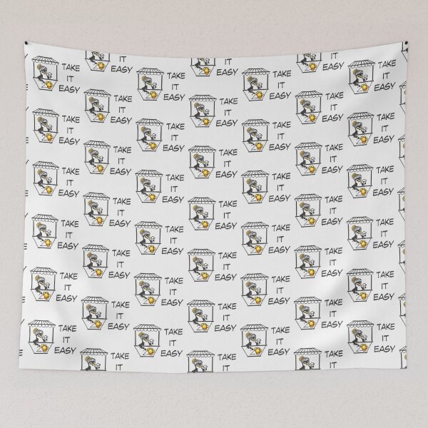Item preview, Take It Easy Penguin | Minimalist Line Art Gift designed and sold by Samaya-.