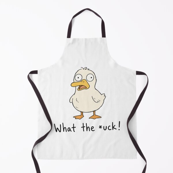 Item preview, What The Duck - Funny Animal Pun Typography designed and sold by FancySoulSS.