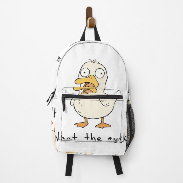 Item preview, What The Duck - Funny Animal Pun Typography designed and sold by FancySoulSS.