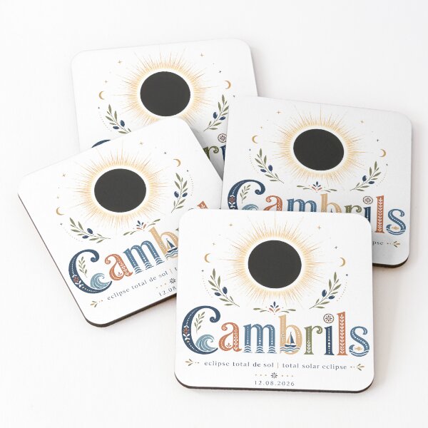 Item preview, Cambrils Total Solar Eclipse 2026 designed and sold by Beyond Destinations.