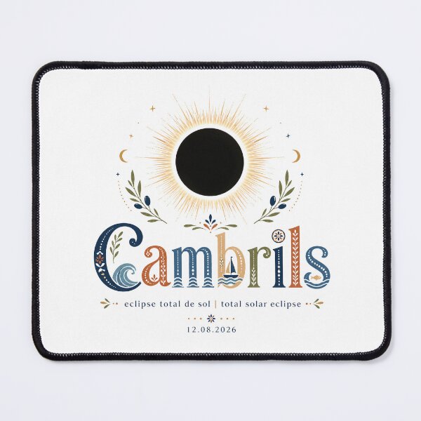 Item preview, Cambrils Total Solar Eclipse 2026 designed and sold by Beyond Destinations.