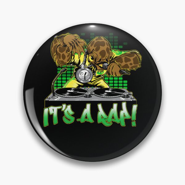 Item preview, It's A Rap DJ Alien Mixing Vinyl Records Parody designed and sold by Papugin.