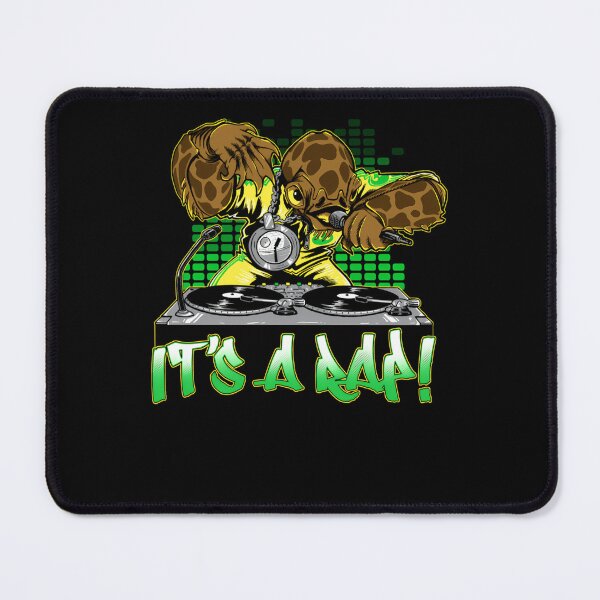 Item preview, It's A Rap DJ Alien Mixing Vinyl Records Parody designed and sold by Papugin.
