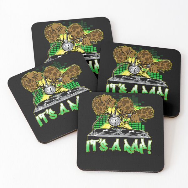 Item preview, It's A Rap DJ Alien Mixing Vinyl Records Parody designed and sold by Papugin.
