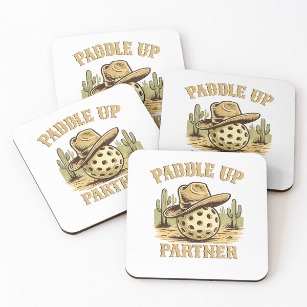 Item preview, Western Pickleball-Cowboy cowgirl designed and sold by eckstromvan.