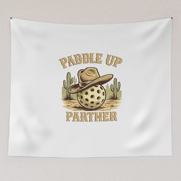 Item preview, Western Pickleball-Cowboy cowgirl designed and sold by eckstromvan.