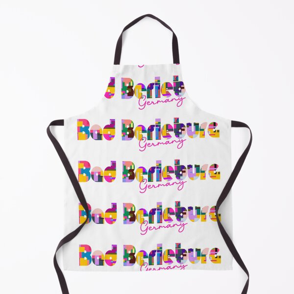 Item preview, Bad Berleburg, Germany, Vibrant Abstract City Typography Art designed and sold by Wanderful-roads.