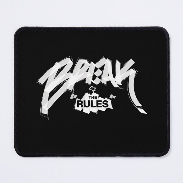 Item preview, Break The Rules Graffiti Quote designed and sold by suharshaka.