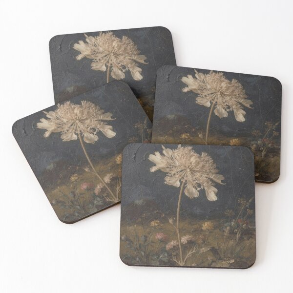 Item preview, White Blossom Tree in the Dark designed and sold by aidleystanshop.