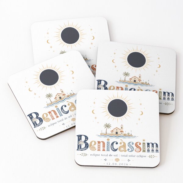 Item preview, Benicàssim Total Solar Eclipse 2026 designed and sold by Beyond Destinations.