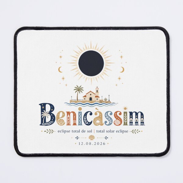 Item preview, Benicàssim Total Solar Eclipse 2026 designed and sold by Beyond Destinations.