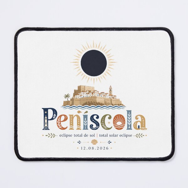 Item preview, Peñíscola Total Solar Eclipse 2026 designed and sold by Beyond Destinations.