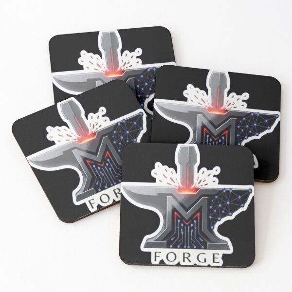 Item preview, Mavila Forge Official Logo Cyberpunk Aesthetic designed and sold by JMAVILA ART.