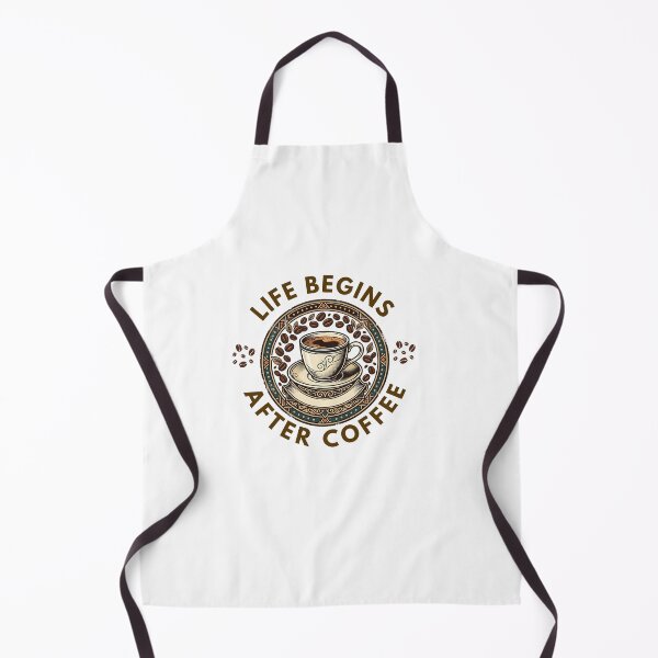 Item preview, Life Begins After Coffee Vintage Coffee Lover Retro Design designed and sold by designerhut1997.