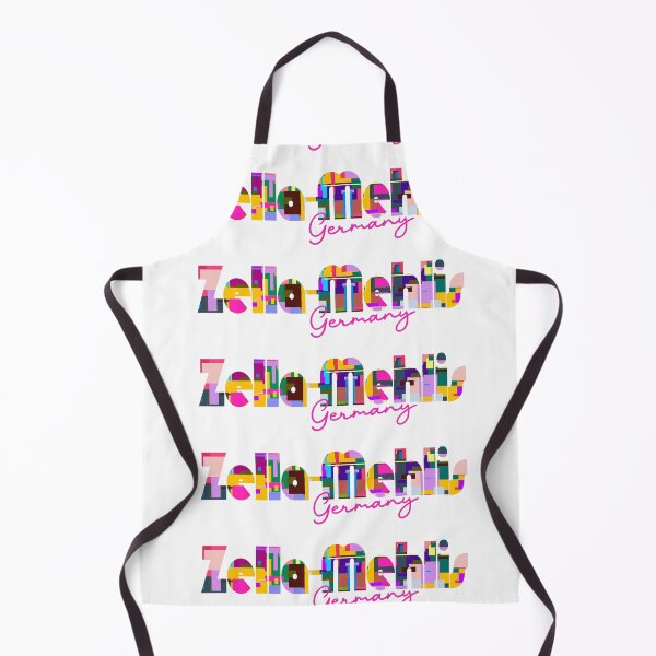Item preview, Zella-Mehlis, Germany, Vibrant Abstract City Typography Art designed and sold by Wanderful-roads.