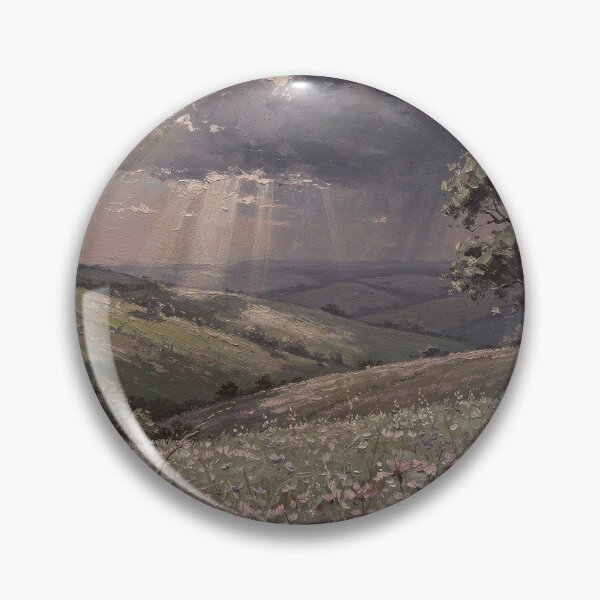 Item preview, Misty Meadow in Morning Fog designed and sold by aidleystanshop.