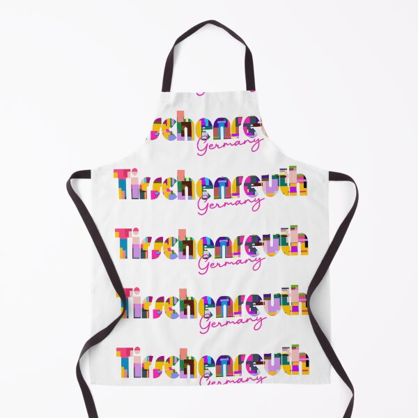 Item preview, Tirschenreuth, Germany, Vibrant Abstract City Typography Art designed and sold by Wanderful-roads.
