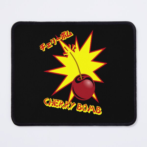 Item preview, Red Cherry In Front Of Yellow Exploding Star designed and sold by tamer4k.
