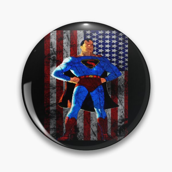 Item preview, Powerful Superhero Character In Front Of American Flag designed and sold by tamer4k.