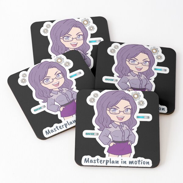 Item preview, Masterplan in Motion Chibi Girl designed and sold by ArgusArtcraft.