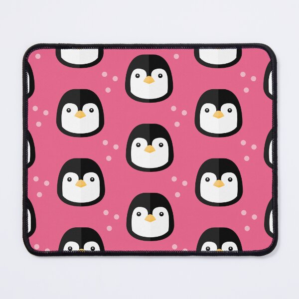 Item preview, Penguin heads on pink designed and sold by reneesillus.