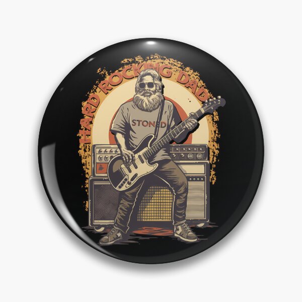 Item preview, Bearded Musician Playing Electric Bass Guitar By Amplifiers designed and sold by tamer4k.