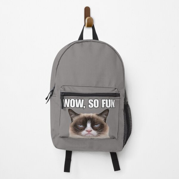 Item preview, Wow So Fun - Sarcastic Grumpy Cat Meme designed and sold by Late Theory.