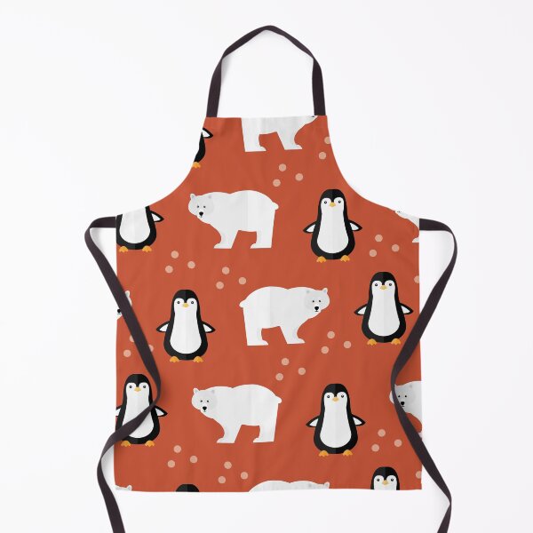 Item preview, Arctic animals on red designed and sold by reneesillus.