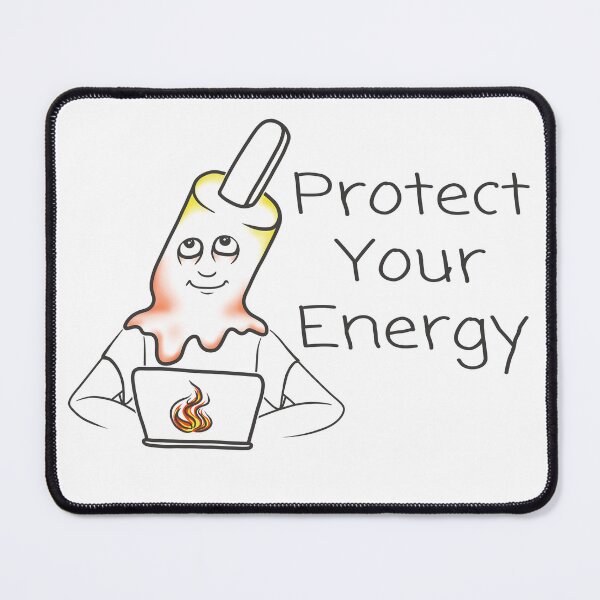 Item preview, Protect Your Energy | Minimalist Burnout Line Art Gift designed and sold by Samaya-.