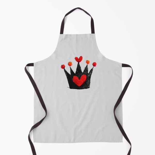 Item preview, Queen of Hearts Grunge Black Sketch Crown designed and sold by colorful-white.