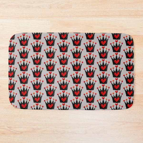 Item preview, Queen of Hearts Grunge Black Sketch Crown designed and sold by colorful-white.