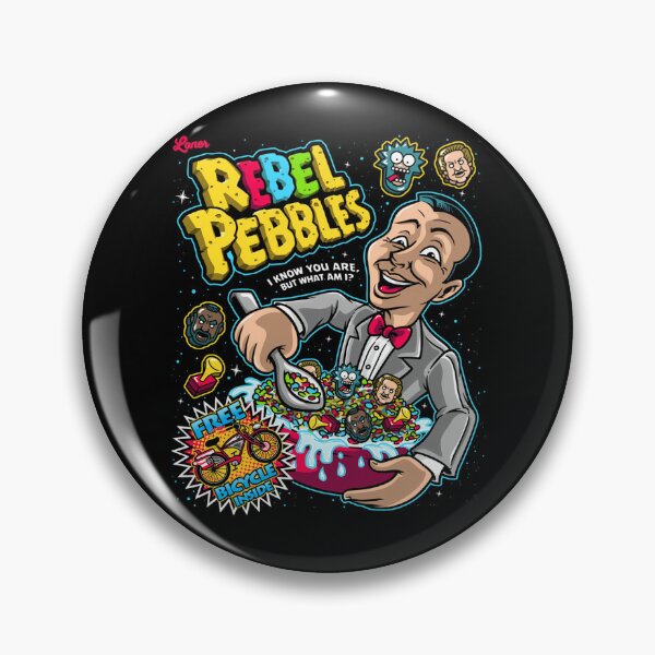 Item preview, Rebel Pebbles Free Bicycle Inside Cereal Box Parody designed and sold by StyleExile.