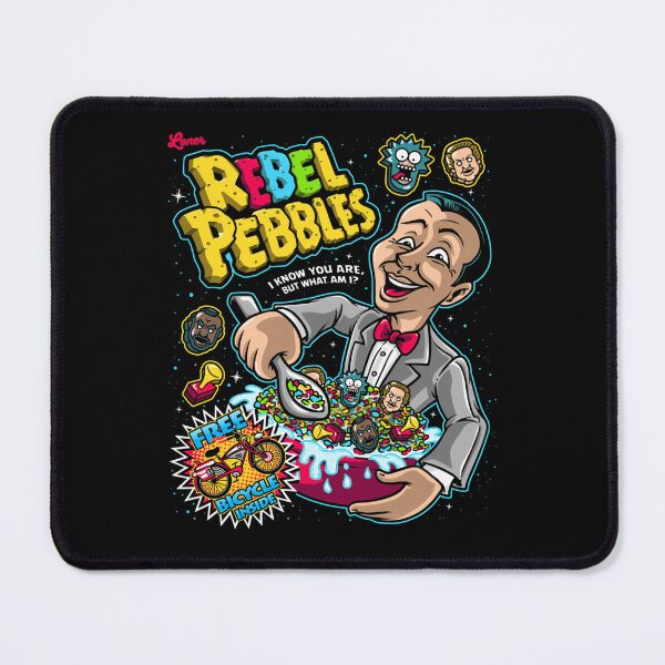 Item preview, Rebel Pebbles Free Bicycle Inside Cereal Box Parody designed and sold by StyleExile.