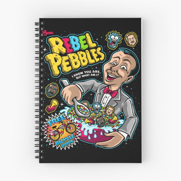 Item preview, Rebel Pebbles Free Bicycle Inside Cereal Box Parody designed and sold by StyleExile.