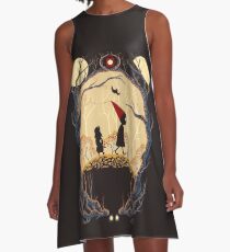 Reise A-Linien Kleid