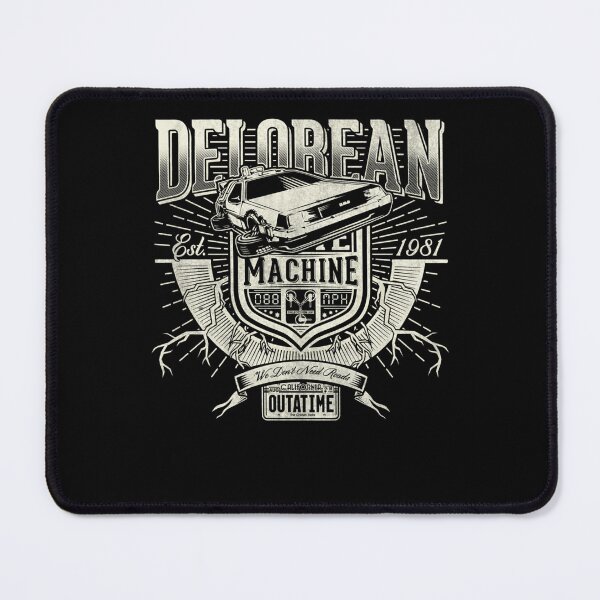 Item preview, DeLorean Time Machine Outatime California License designed and sold by StyleExile.